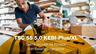 DESCUBRE LA PRECISI&Oacute;N DE LA SIERRA DE INCISI&Oacute;N FESTOOL TSC 55