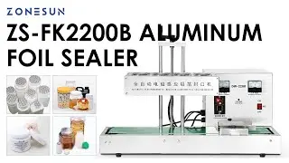 ZONESUN ZS-FK2200B Aluminum Foil Bottle Cap Sealing Machine
