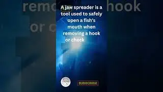 What is Jaw Spreader? #fishing