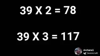 Table of 39 and 40.