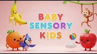 Baby Party Sensory - Dancce Fruit Sensory Party Smoothie  Animation Happy Holidays Kids🍉🥕