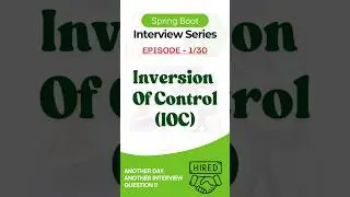 IOC и внедрение зависимостей в Spring Boot &mdash; краткий обзор!! #шорты