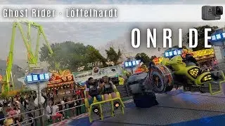 Ghost Rider - L&ouml;ffelhardt (Onride) ► Cranger Kirmes in Herne/Wanne Eickel 2019 │MGX