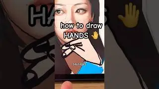 How do artists draw HANDS 🙌??guys drop me some suggestions in the comments!!#drawing #digitalart