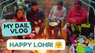 लोहड़ी की रात = पतंगे 🪁 + डांस 💃 + गली की मस्ती 🔥 | Full Family Fun Vlog