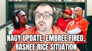 Matt Nagy coaching update, Connor Embree fired, Rashee Rice situation