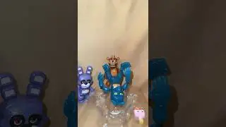 FNAF Bonnie & rockstar Freddy unbox high score Chica funko snap stop motion #fnaf