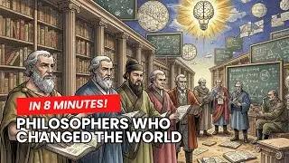 13 Philosophers Who Changed the World – Explained in Minutes