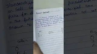 What is futures, forward, option and swap contract 