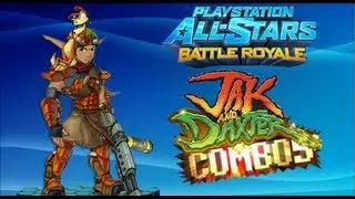 Jak & Daxter PlayStation All-Stars Battle Royale / PSASBR combo video