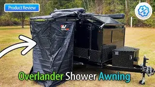 Naturnest Car-Side Shower Tent Review | Overland Privacy Awning Setup