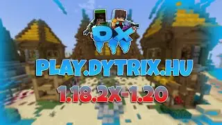 SAJ&Aacute;T MINECRAFT SZERVER BEMUTAT&Oacute; I DYTRIX - LEVELSURVIVAL