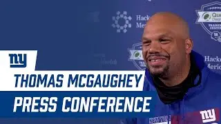Thomas McGaughey on Value of Punter Riley Dixon | New York Giants