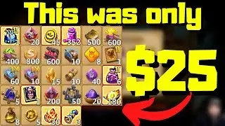 Most Rewards ever for only $25 | Castle Clash