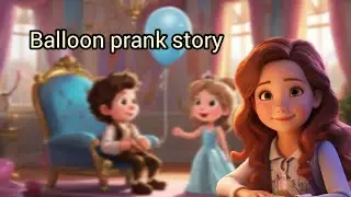 balloon prank story|English stories |princess story |Moral story|kid story