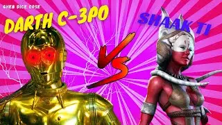 🎮 DARTH C-3PO vs SHAAK TI [Gheb-Play]