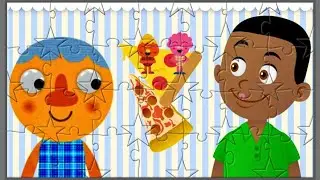 Are You Hungry? Do You Like Pizza? | Puzzle | Nursery Rhymes | Super Simple Songs feat Noodle & Pals