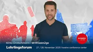 Mirko Drotschmann zum Lehrlingsforum
