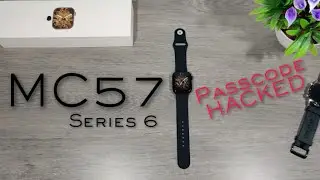 Apple Watch Series 6 MC57 Unboxing and Review | Iwo mc57 Passcode HACKED | Best 40mm Replica
