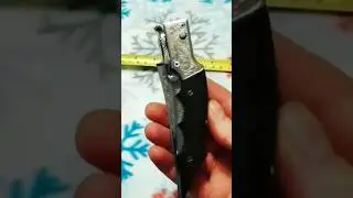 AUTOMATIC KNIFE CUSTOM ITK  #knife #knitting #blade #tools #edc #handmade #art