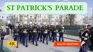 [4K] Boston's Saint Patrick's Day Parade 2023 I🇮🇪☘️
