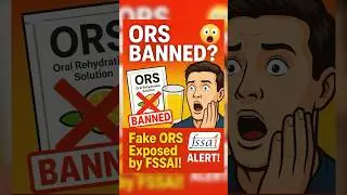 Поддельные ОРС! | FSSAI запрещает продажу ОРС | Формула настоящего ОРС объяснена #высокийсуд #Индия