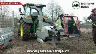 Štěpkovač, drtič Jansen MX-72RS - Traktory Kolín | www.nejlevnejsitraktory.cz