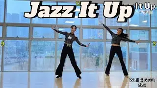 Jazz It Up Line Dance Demo/ 째즈잇업 라인댄스/Improver/ 초중급 라인댄스/ 송도 라인댄스/ 인천 라인댄스/ 째즈/ 위올라/ 워니쌤