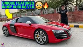 UNIQUE FEATURES IN MY AUDI R8 V10 !! 😍😎🔥
