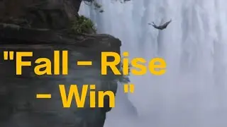Bahubali’s 8 Seconds of Pure Determination 🔥Fall. Rise. Repeat. | Bahubali Motivation!Steps Logic Q!