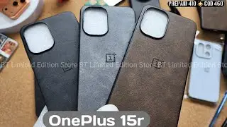 OnePlus 15r Premium Back Cover ! OnePlus 15r Leather Back Cover