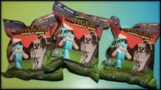 MINECRAFT HANGERS Series 3 MYSTERY UNBOXING!