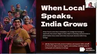 Artisan Touch &ndash; Empowering Local Artisans | Viksit Bharat Buildathon 2025 | Team Tech Tonic