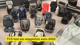 TCS test dei seggiolini auto 2020