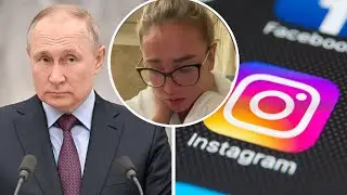 Russian Influencers Broken Down in Tears as Putin Bans Instagram