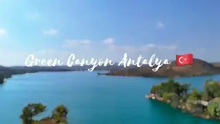 Green Canyon Antalya #travel #turkey #music #shorts #fyp #antalya #trend #droneshots #reels #trend  