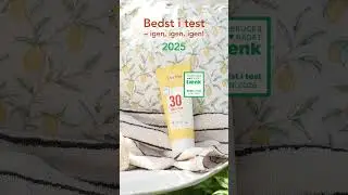 Derma Sun: Bedst i test &ndash; igen, igen, igen!🌞👏 #solcreme #dermadk #sunscreen #skincare