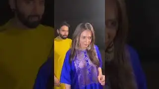 #rakulpreet and #jackkybhagnani were spotted at Huma Qureshi and Saqib Salim's Eid party last night.
