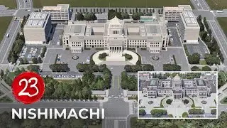 Nishimachi EP 23 - Здание парламента - горизонты городов [4K]