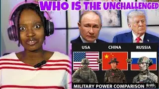 USA vs China vs Russia Military Power Comparison 2025 || REACTION