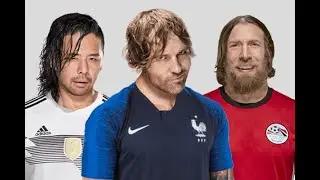 Если бы суперзвезды WWE были командами чемпионата мира 2018 года...