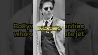 Bollywood celebrities who owned a private jet #shorts #bollywood #privatejet #srk #priyankachopra