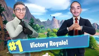 FORTNITE| 🤣🔥اخييييييييييرا ربحت