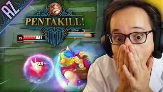 ANNIE - TIBBERS MI FA FARE PENTAKILL!!! - AZ PENTAKILL CHALLENGE