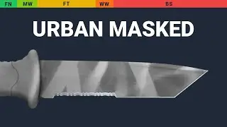 Ursus Knife Urban Masked - Skin Float And Wear Preview