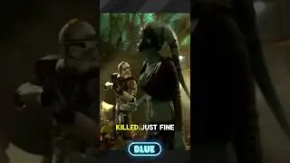 What do blue blaster bolts mean in Star Wars?