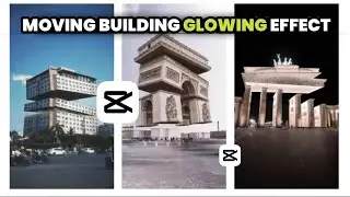 Moving 3D Building Growing Effect In Mobile | Puzzle Transition Video Editing