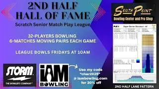 HOF 2nd Half Senior Scratch Matchplay League - Week 2  -  01/30/26