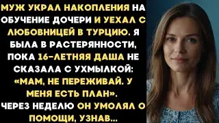 Муж украл деньги на учебу дочери и уехал с любовницей в Турцию. Дочь сказала: Мам, у меня есть план