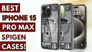 Top 3 Best Iphone 15 Pro Max Spigen Cases 2023!🔥🔥✔✅👌